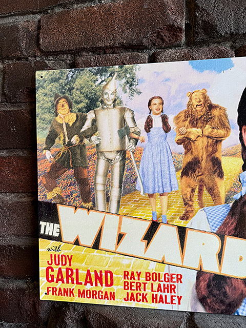 楽天市場】映画 オズの魔法使い ブリキ看板 （黄色いレンガの道