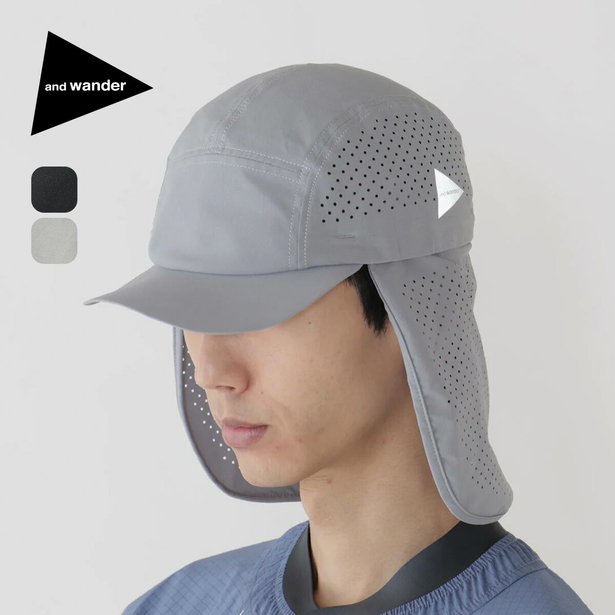 楽天市場】アンドワンダー テックキャップ and wander tech cap