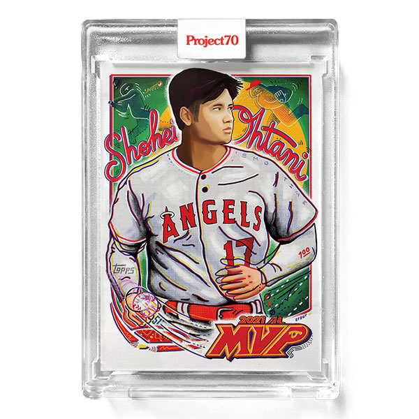 楽天市場】大谷翔平 #722 Topps Project70 Card Shohei Ohtani by