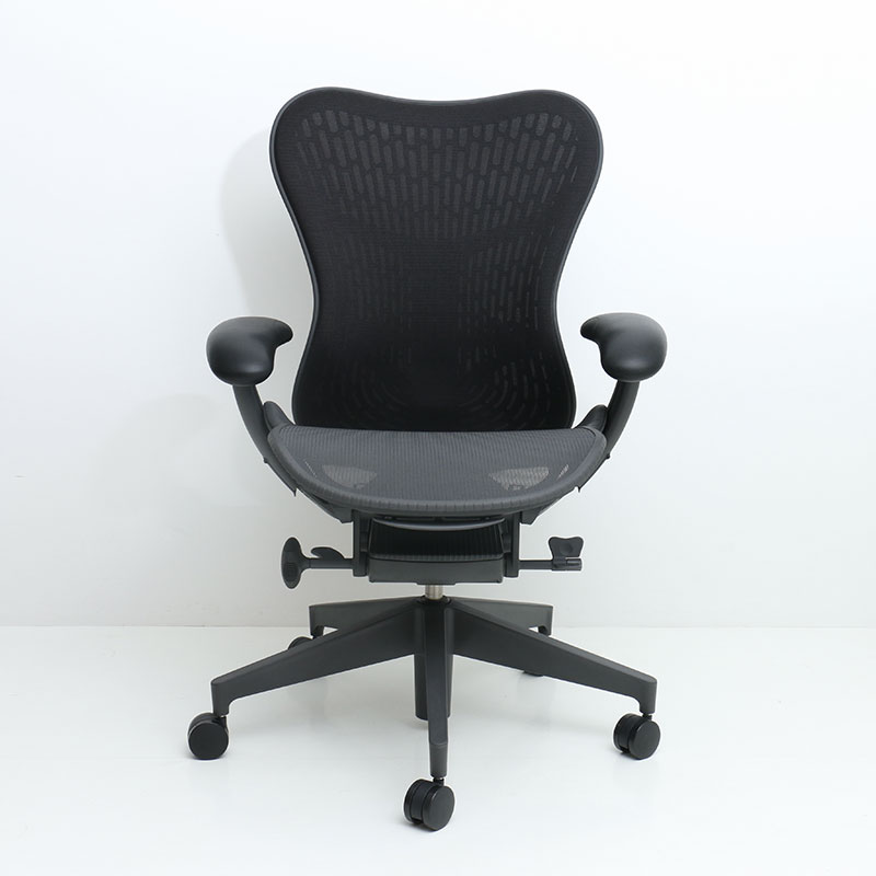 楽天市場】ハーマンミラー ミラ2チェア バタフライバック グラファイト