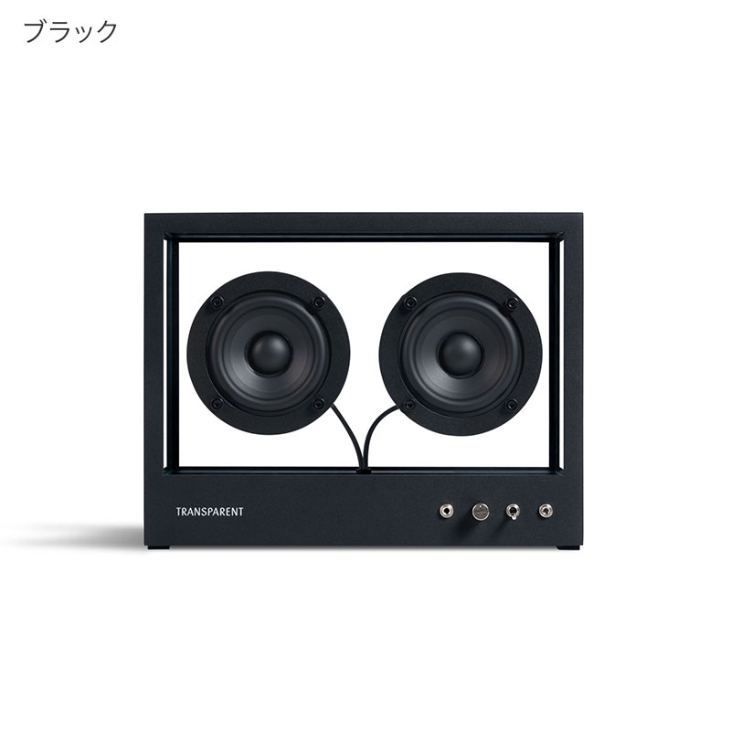 楽天市場】トランスペアレント スモール スピーカー ブラック ホワイト