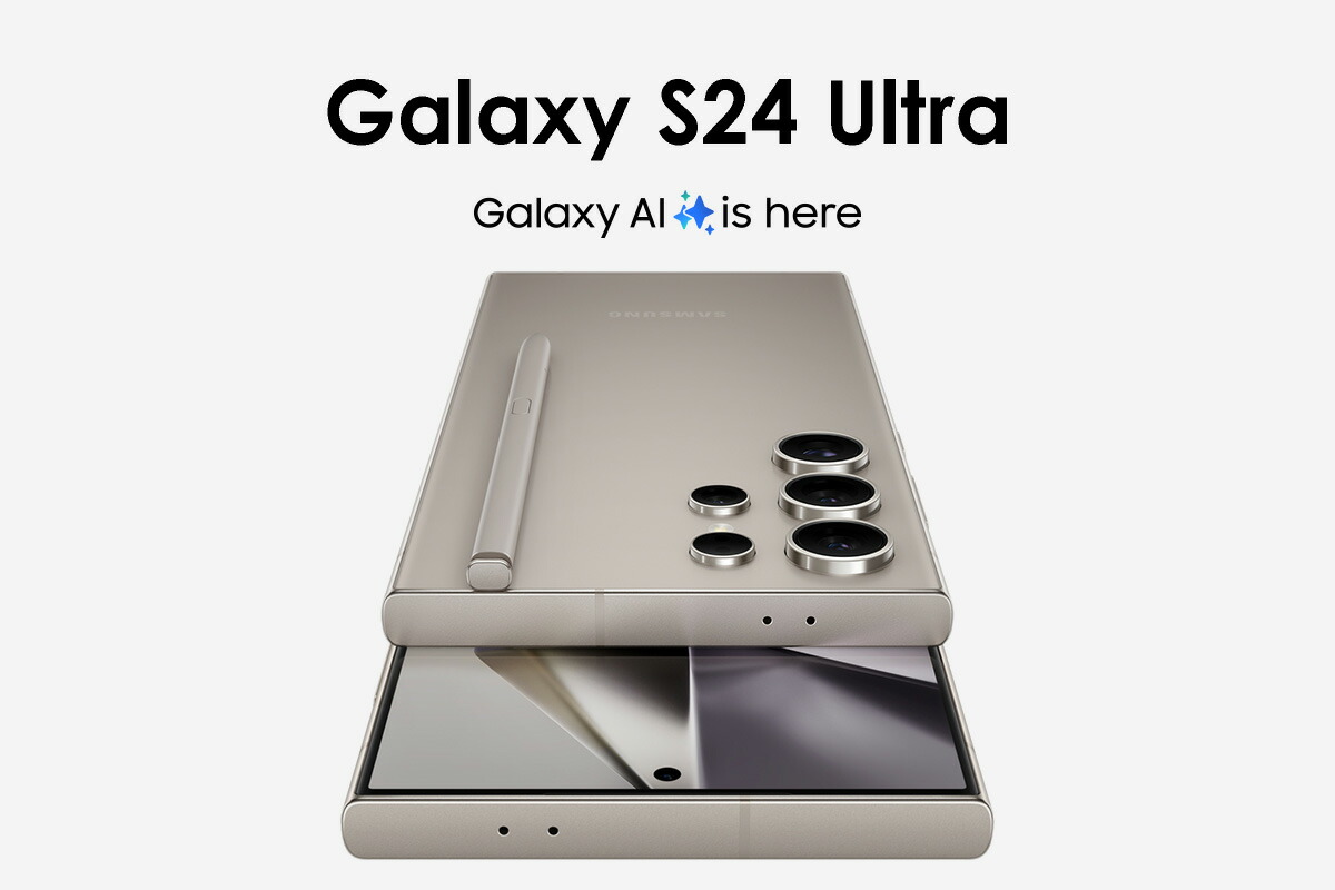 楽天市場】Samsung Galaxy S24 Ultra ＜グローバル版＞ SM-S928BDS