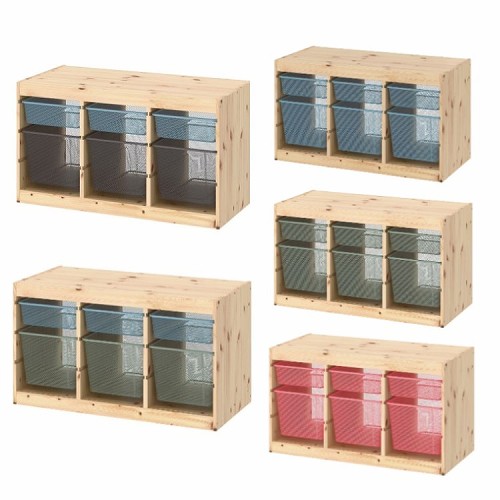 楽天市場】【セット商品】IKEA イケア TROFAST トロファスト 収納