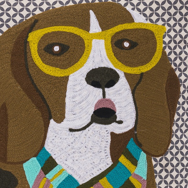 楽天市場】Karma Living(カルマリビング) アニマルクッション ビーグル