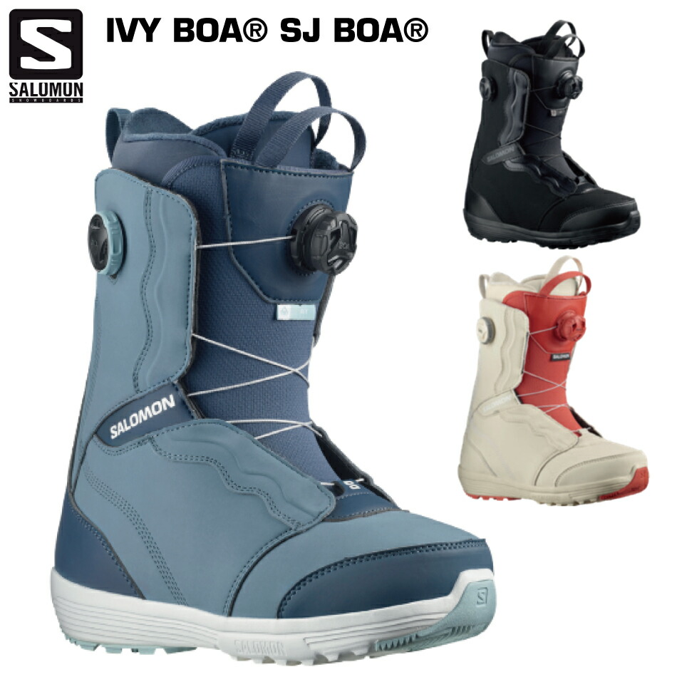 楽天市場】23-24 SALOMON IVY BOA SJ BOA サロモン ブーツ BOOTS