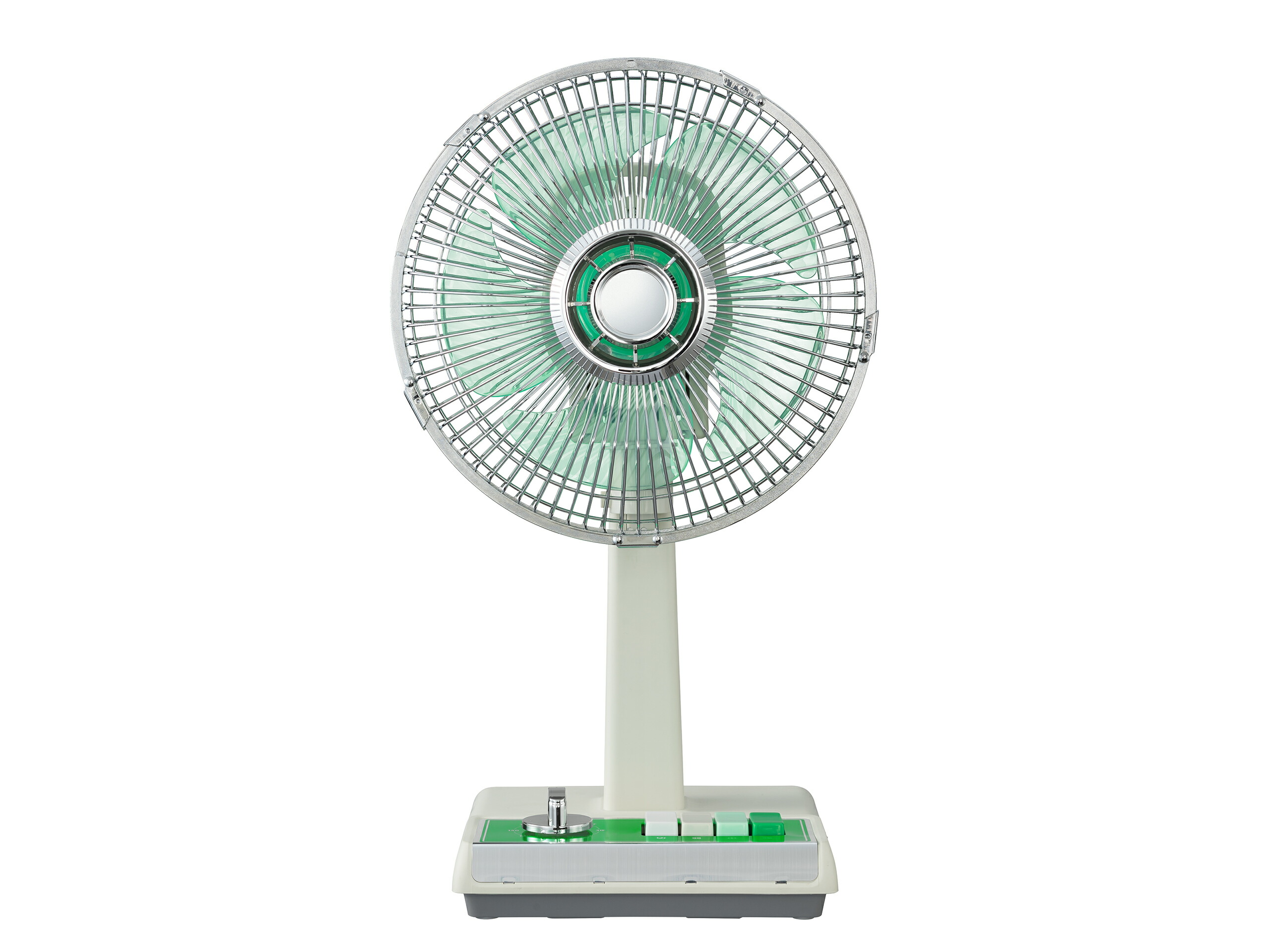 楽天市場】【在庫処分】コイズミ レトロ扇風機 ミニ扇風機 KLF-2057/G