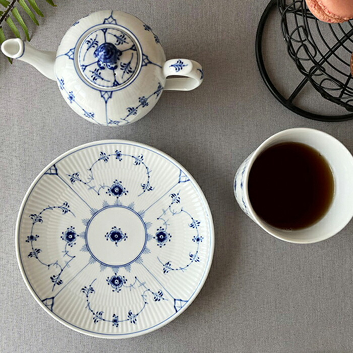 楽天市場】ロイヤルコペンハーゲン ブルーフルーテッド プレイン