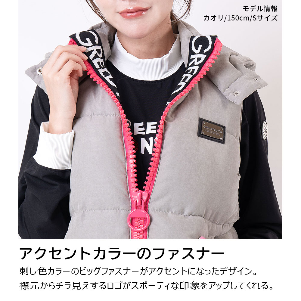 楽天市場】【送料無料】レディース ゴルフウェア 中綿ベスト 防寒 寒さ