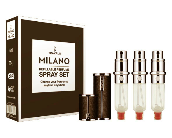 楽天市場】○トラヴァーロ ミラノセット ブラウン アトマイザー