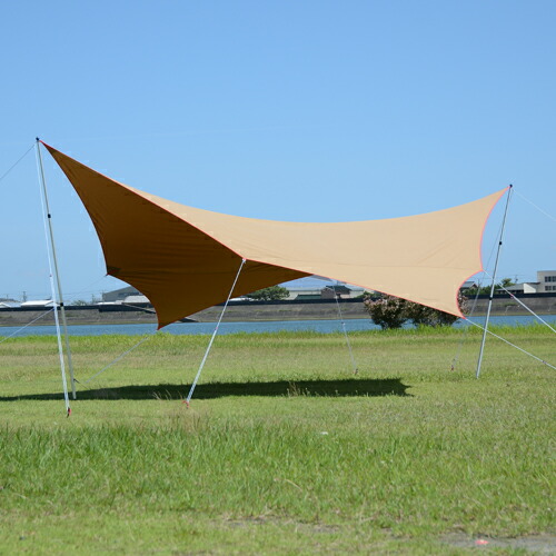 楽天市場】【レンタル】焚火 タープ TC ウィング〔テンマクデザイン