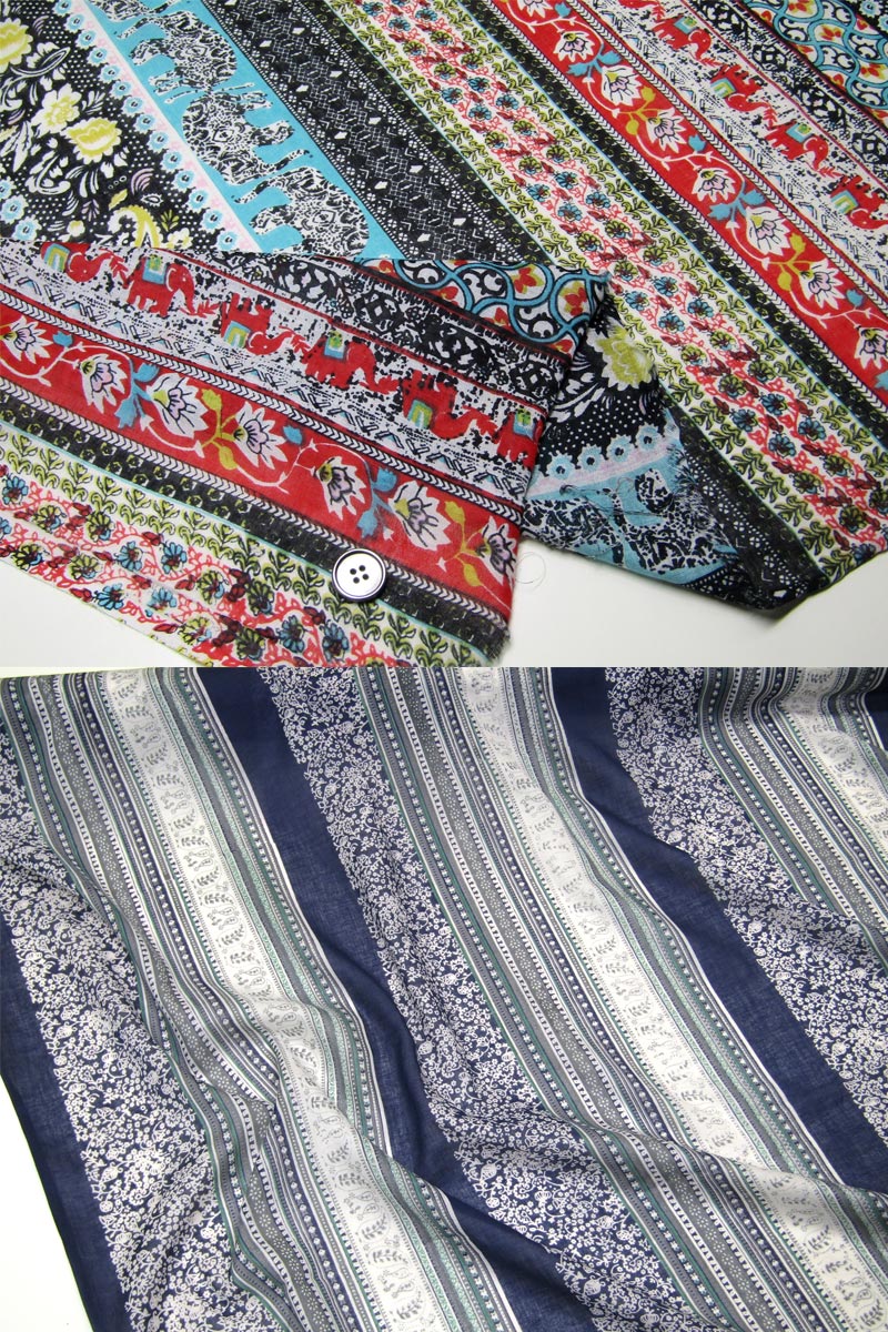 楽天市場】hand works インド綿プリント(単位50cm)インド/エスニック
