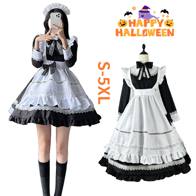 楽天市場】ハロウィン コスプレ メイド服 可愛い メンズ レディース