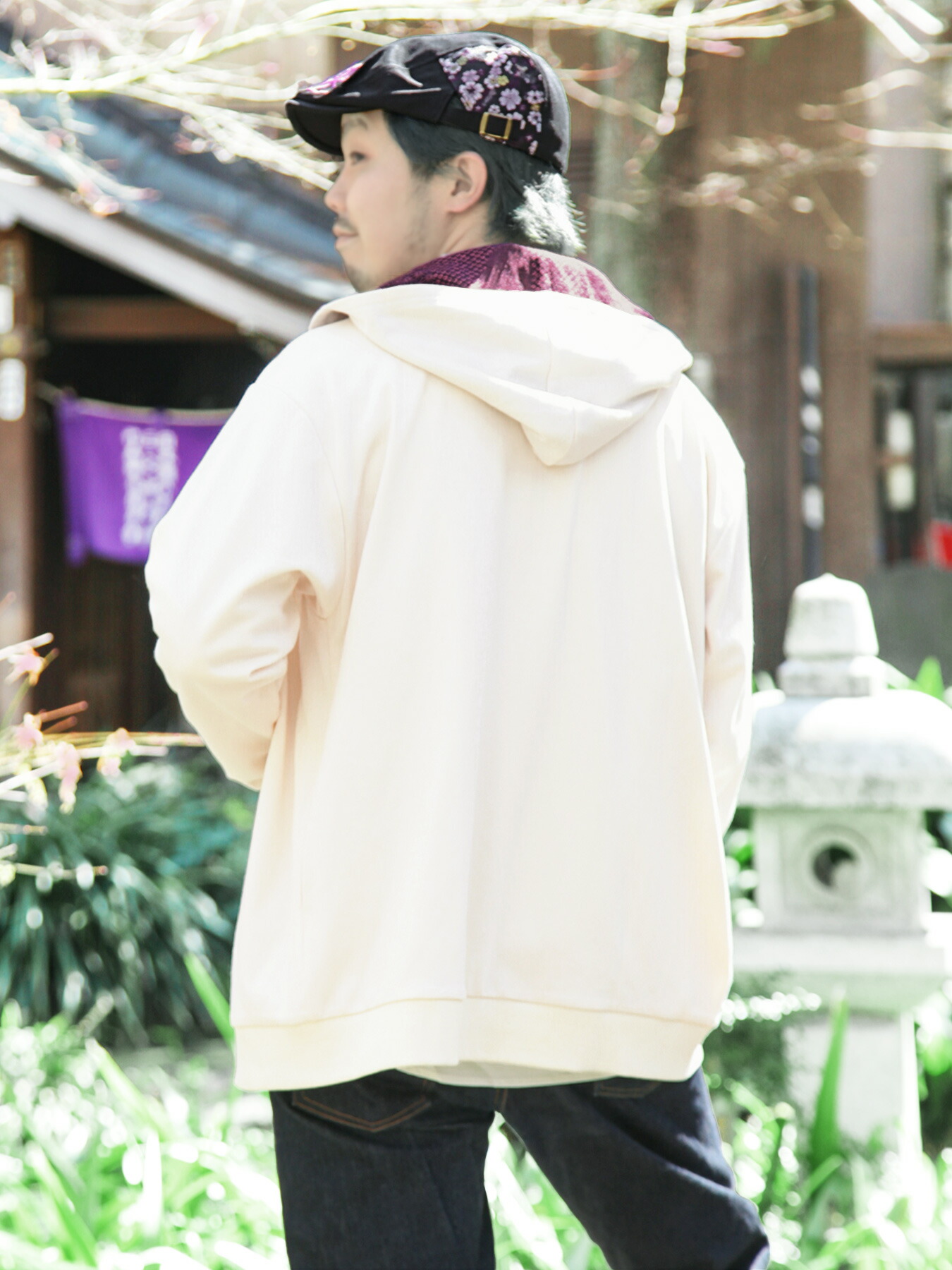 楽天市場】【雅結】 鳳凰 刺繍 ちりめん 切替 ZIP パーカー ｜ 和柄