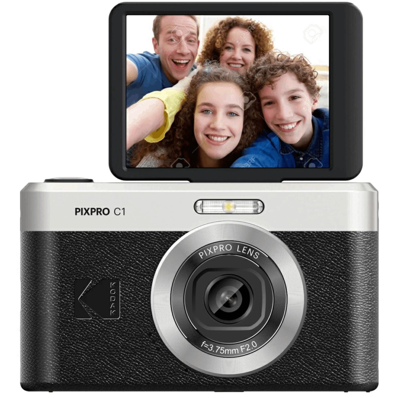 楽天市場】☆在庫あり！☆ KODAK Pixpro C1 BK ブラック 超コンパクト