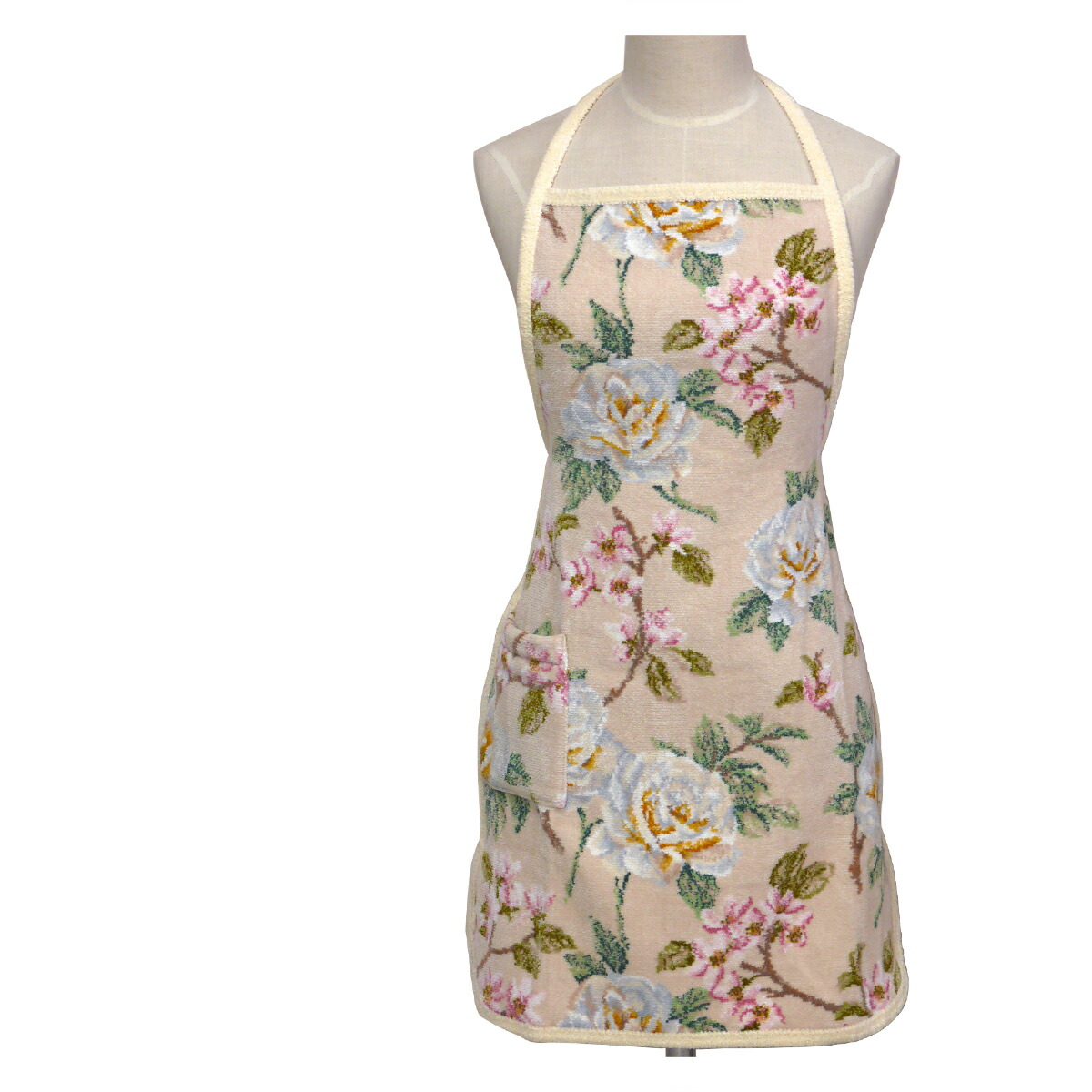 楽天市場】【クーポン4種あり】フェイラー エプロン No.5 バニラローズ