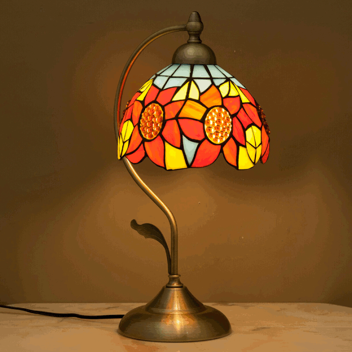 楽天市場】【ステンドグラス・ランプ】tiffany モダンランプ テーブル