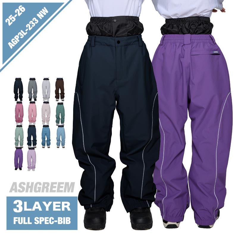 楽天市場】25-26 スノーボード ウェア パンツ 単品 パイピング AGP3L
