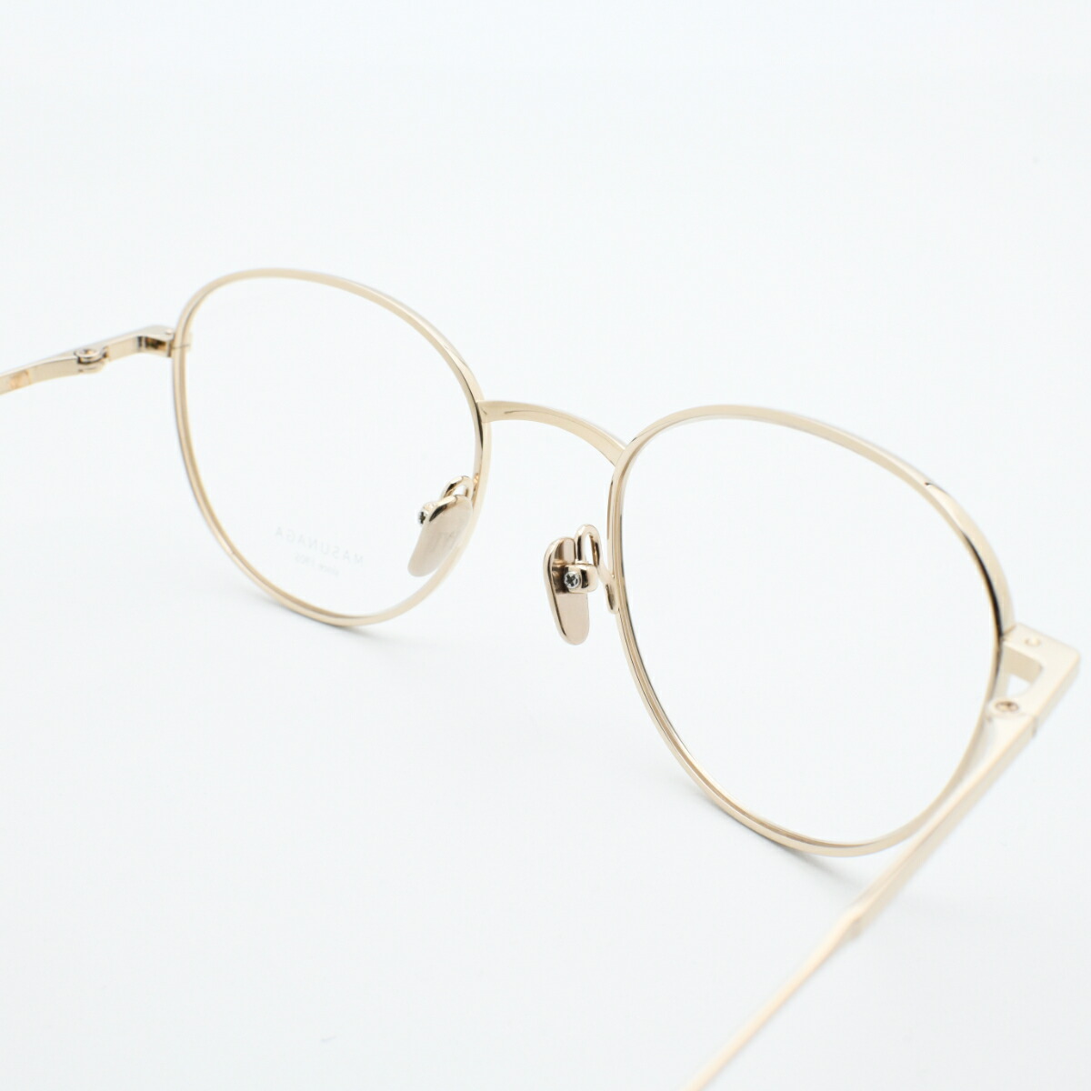 楽天市場】増永眼鏡 MASUNAGA since 1905GREENWICH col-11 GOLD