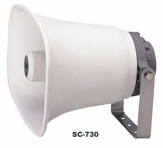 楽天市場】TOA SC-730A 車載用ホーンスピーカー 30W ( ティー
