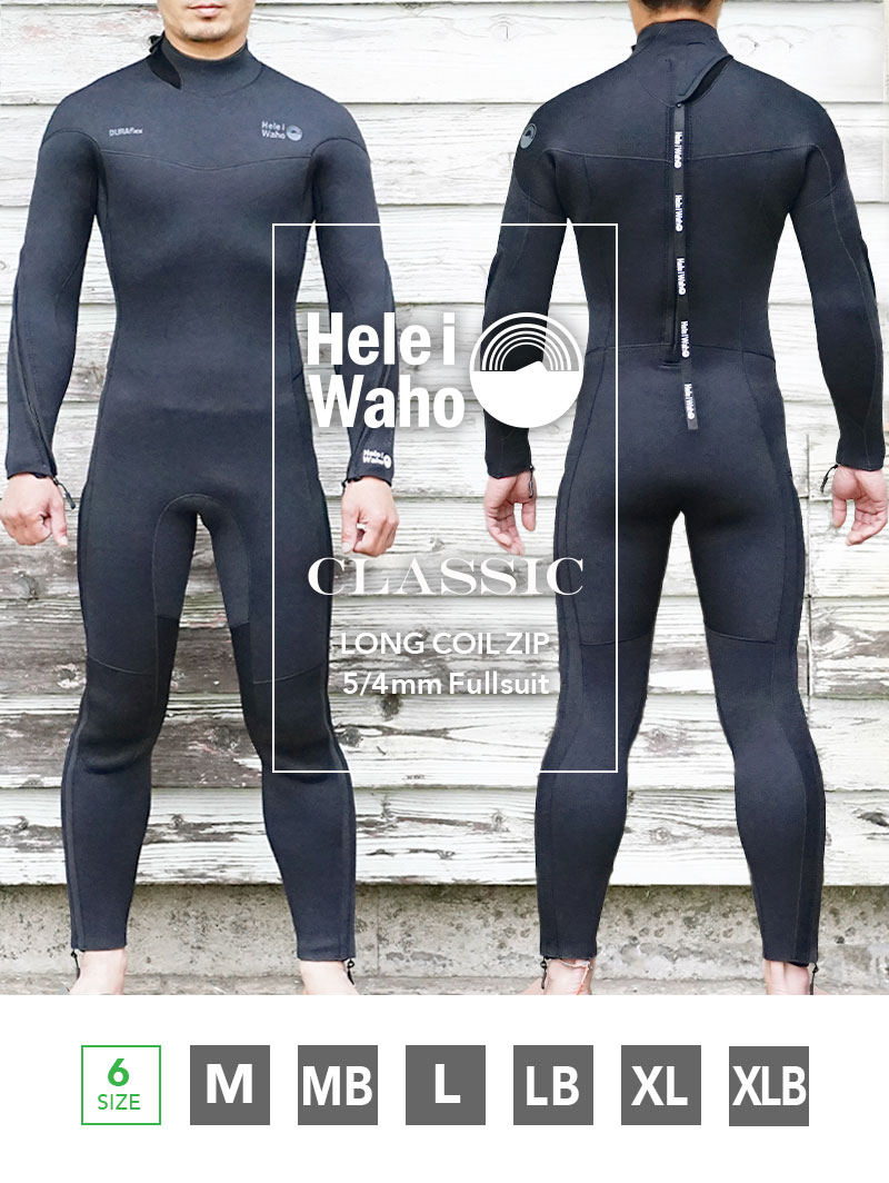 楽天市場】フルスーツ 5×4mm ウェットスーツ メンズ ロングファスナー