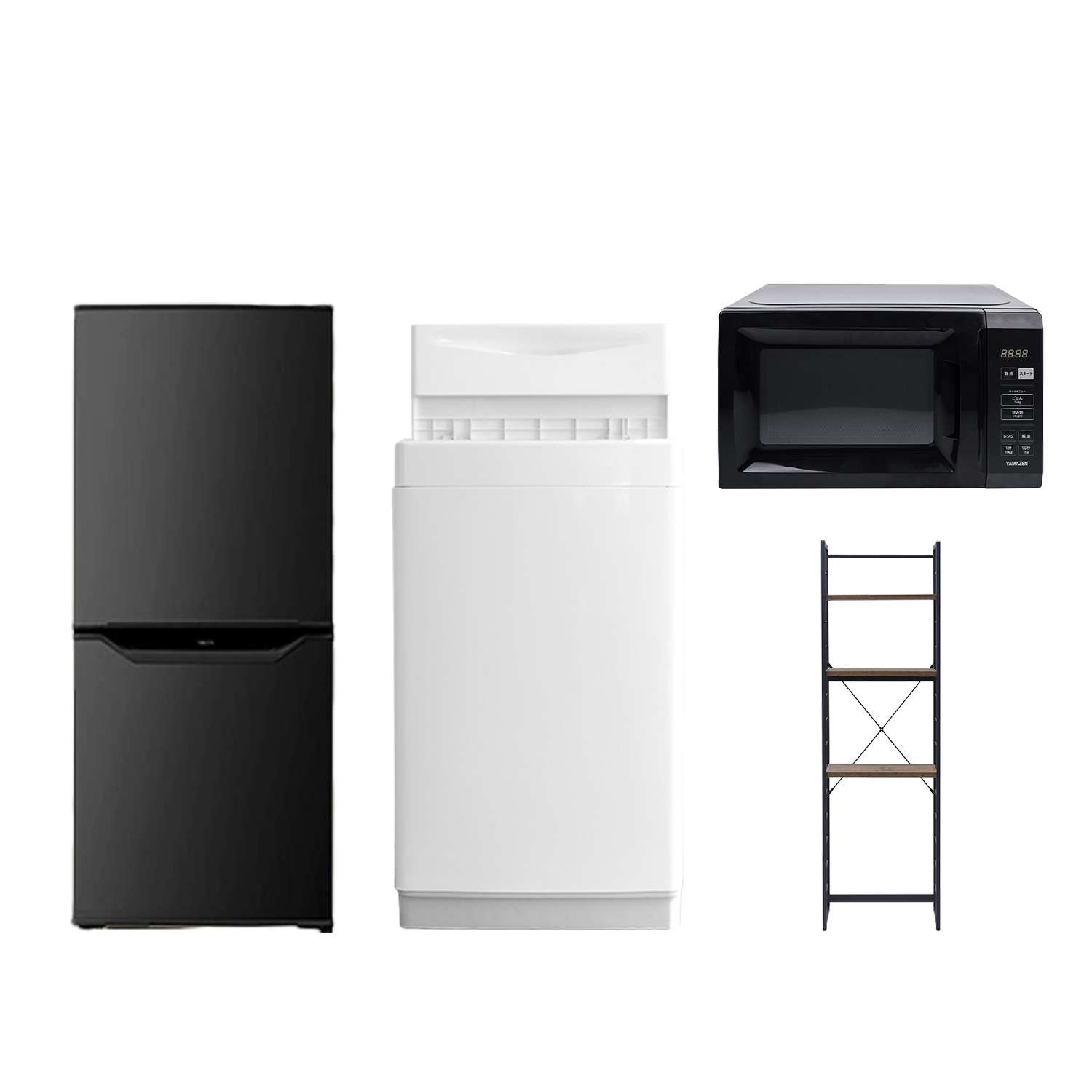 楽天市場】【設置サービス対応】 家電セット 一人暮らし 4点セット