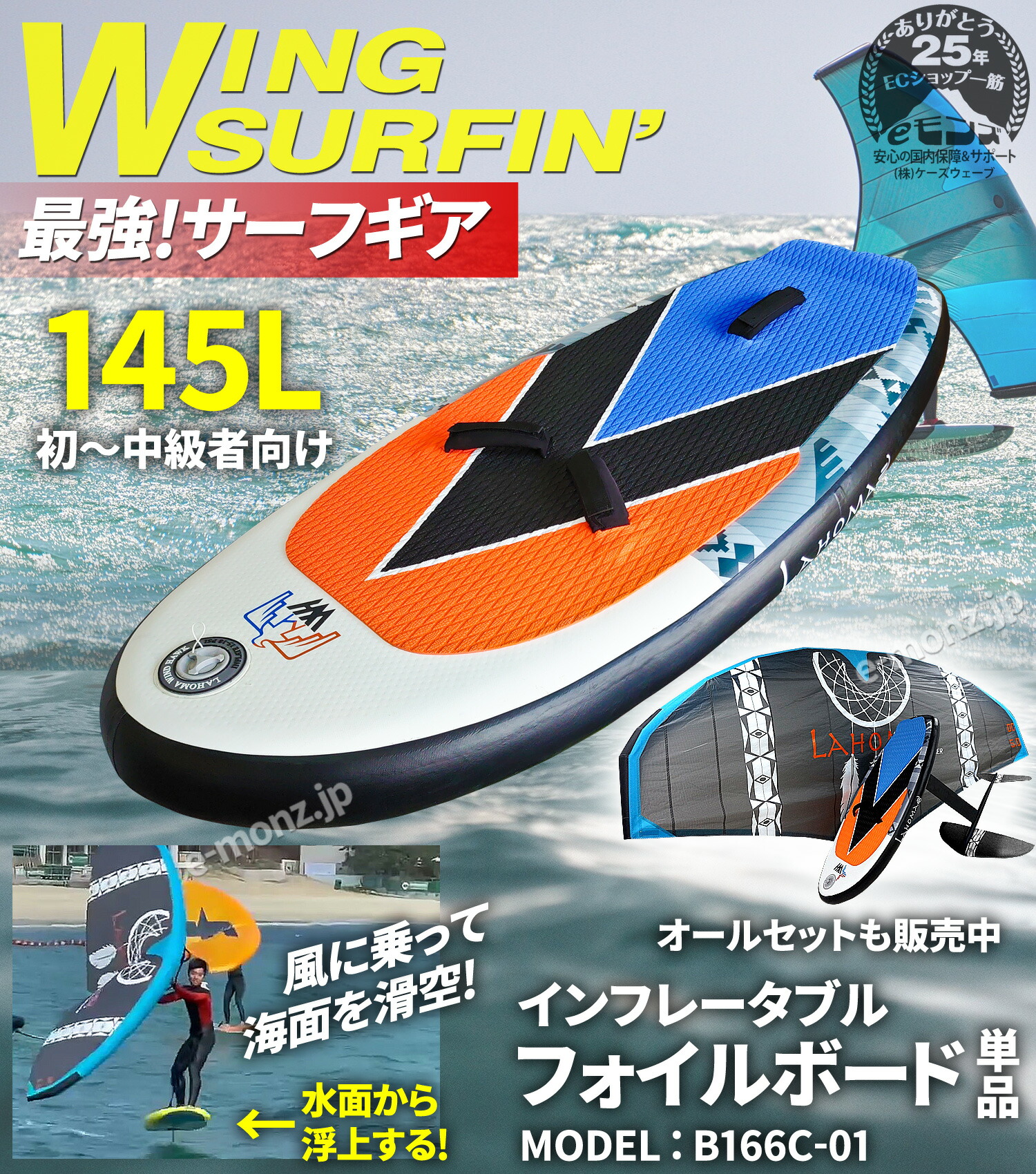 GONG サーフフォイルボードIntruderEPSPro GONG サーフフォイルボード