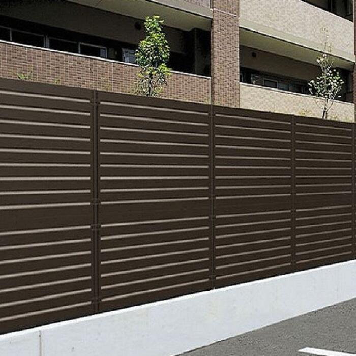 楽天市場】【部材込み/本体のみ可】積水樹脂 フェンス めかくし塀V型