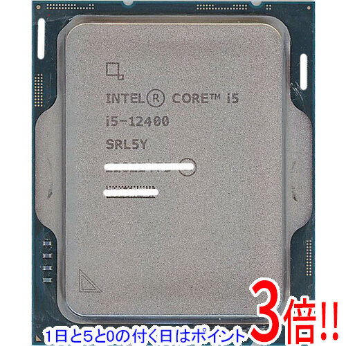 中古】Intel Core i5-12400B LGA 1700 CPU Intel Core i5-12400 12th