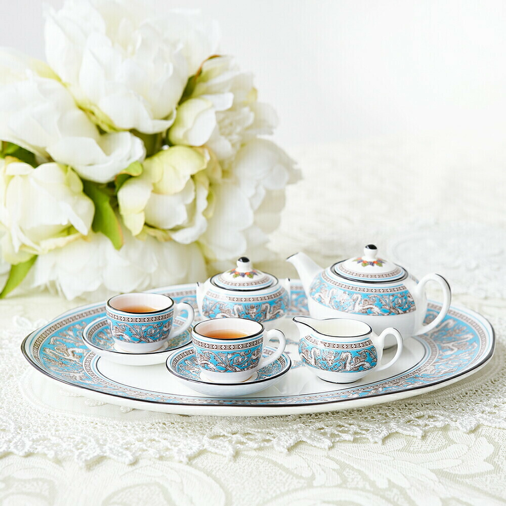 楽天市場】ウェッジウッド (WEDGWOOD) フロレンティーン ターコイズ