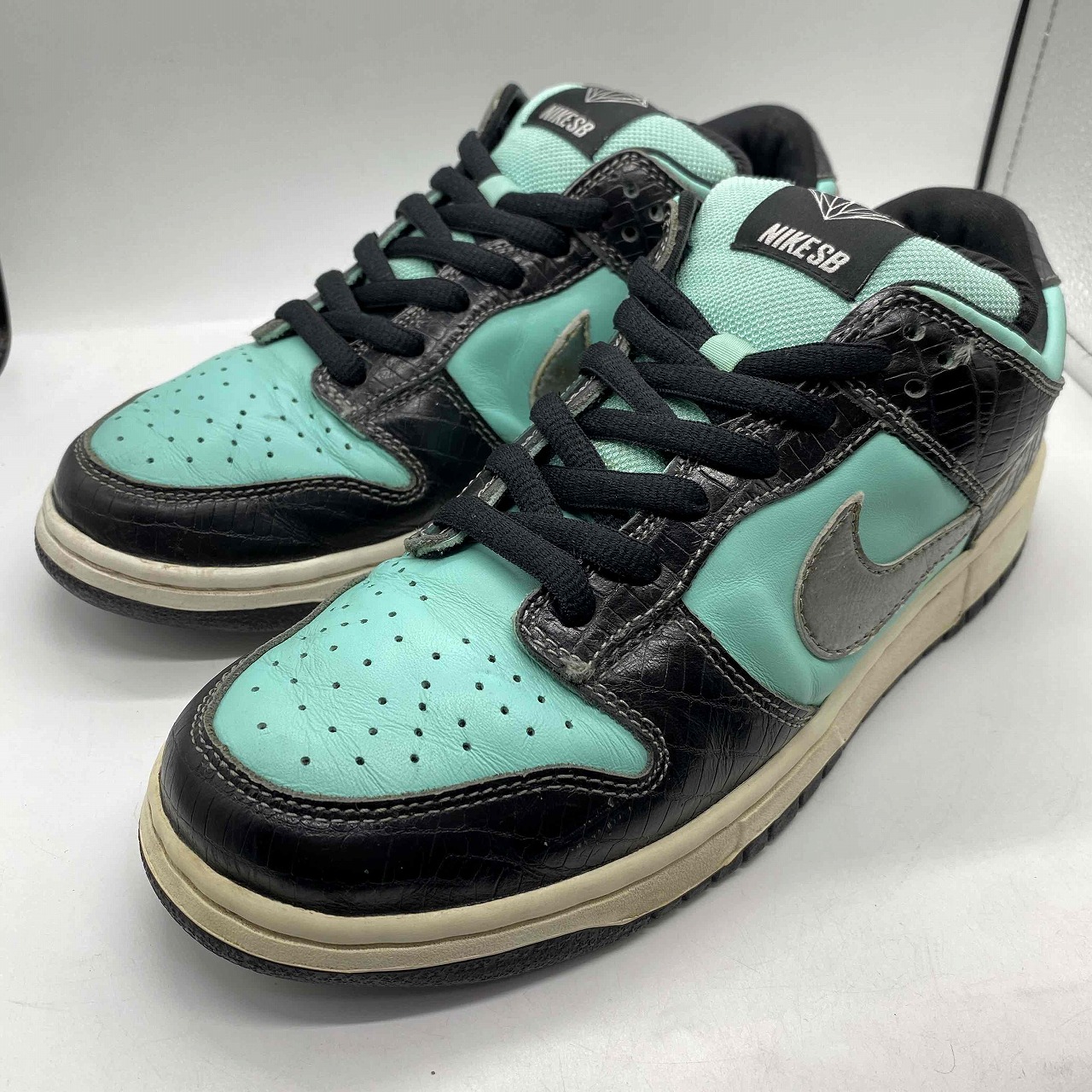 楽天市場】NIKE SB DUNK LOW PRO DIAMOND TIFFANY 27.0cm 2005年