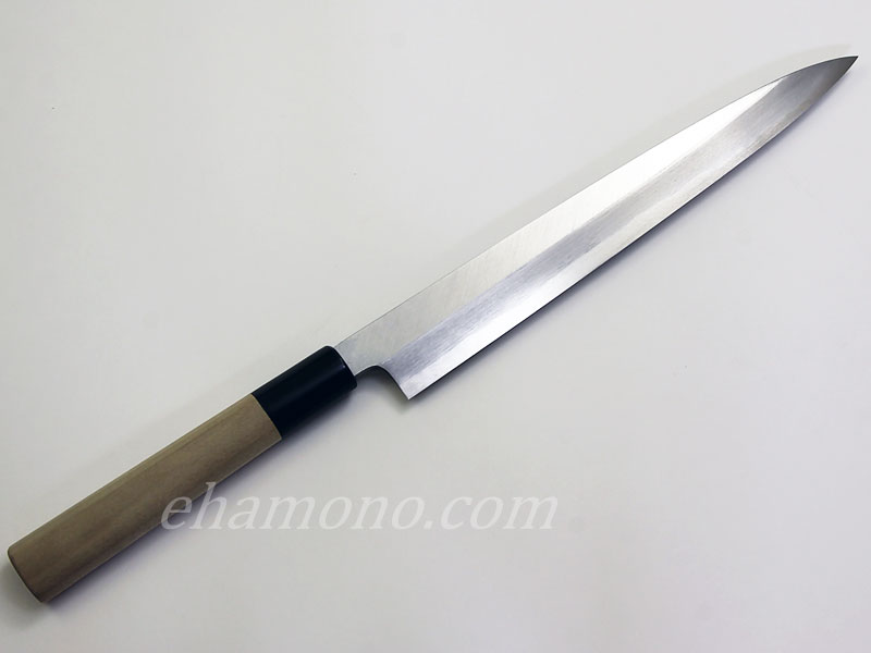 楽天市場】水野鍛錬所「源昭忠」青鋼DX柳刃240 : e刃物.com楽天店