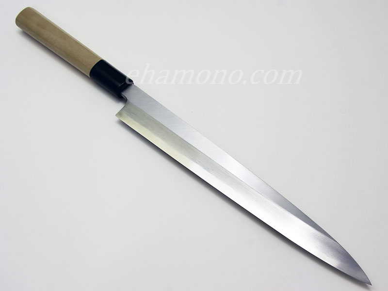 楽天市場】水野鍛錬所「源昭忠」青鋼DX柳刃240 : e刃物.com楽天店