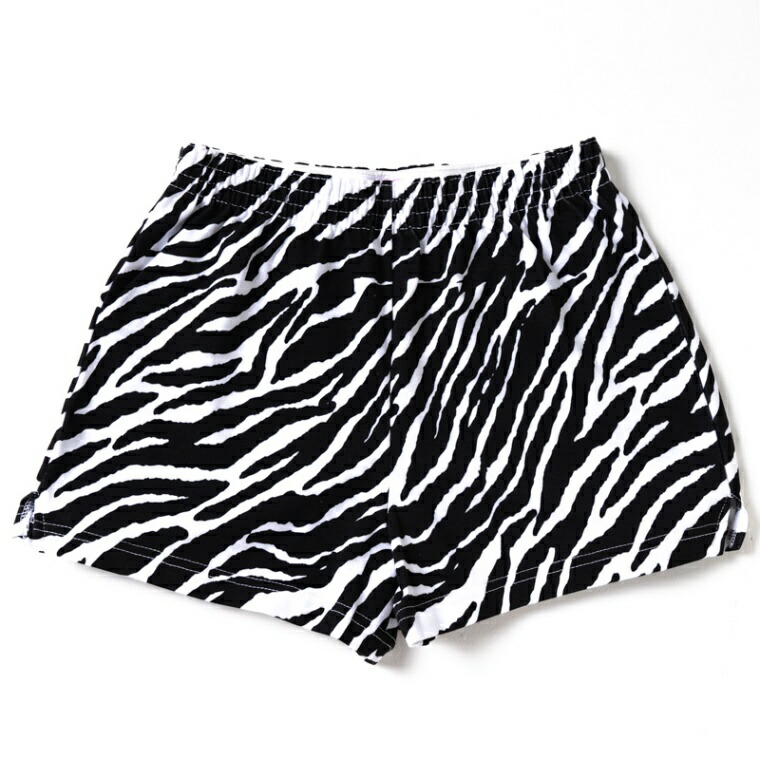 楽天市場】【最大30%OFFクーポン】 チアパン 総柄 黒 ゼブラ cheer