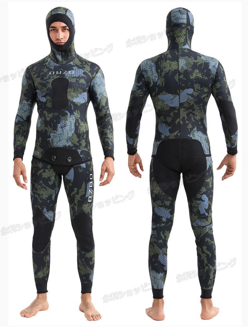 楽天市場】ダイビング ウェットスーツ メンズ フルスーツ 3mm 潜水服
