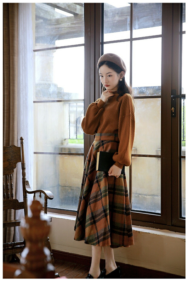 楽天市場】一部即納 【2点セット】 セットアップ ニット スカート