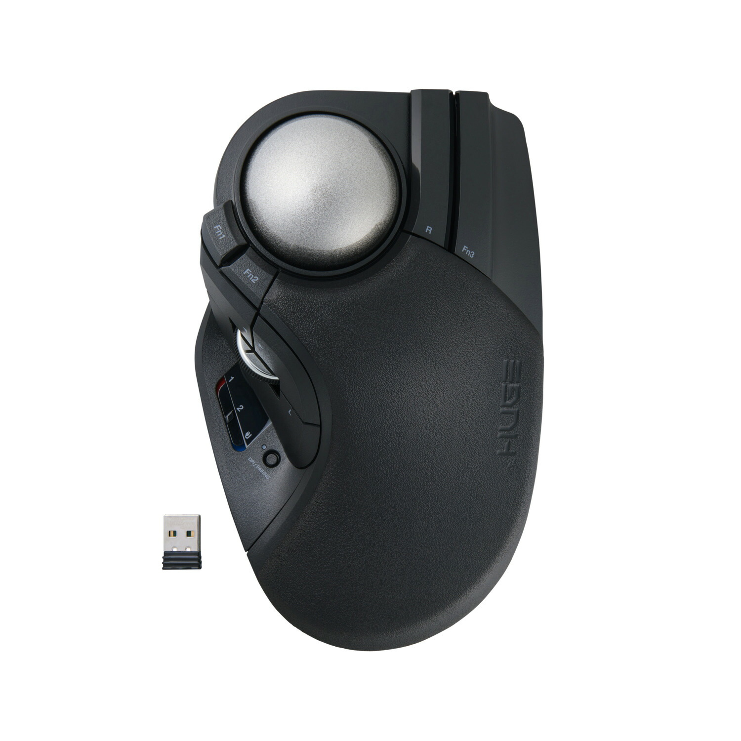 楽天市場】エレコム HUGE PLUS ワイヤレス トラックボール マウス 有線