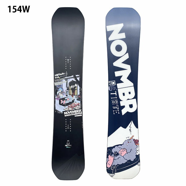 楽天市場】送料無料 NOVEMBER ノベンバー 板 スノー ボード ARTISTE