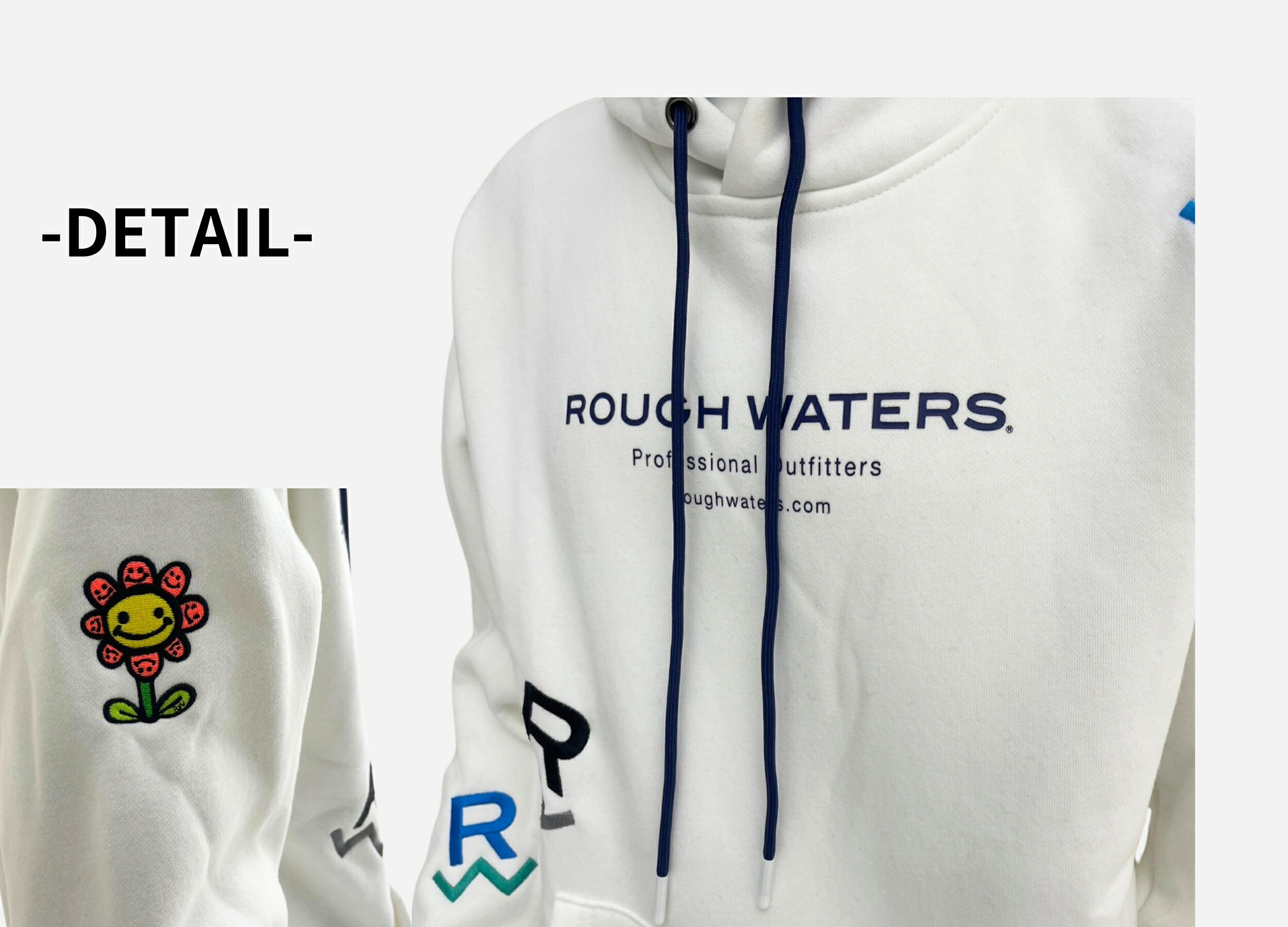 楽天市場】【ROUGH WATERロゴ 厚手パーカー5タイプ】 カジュアル