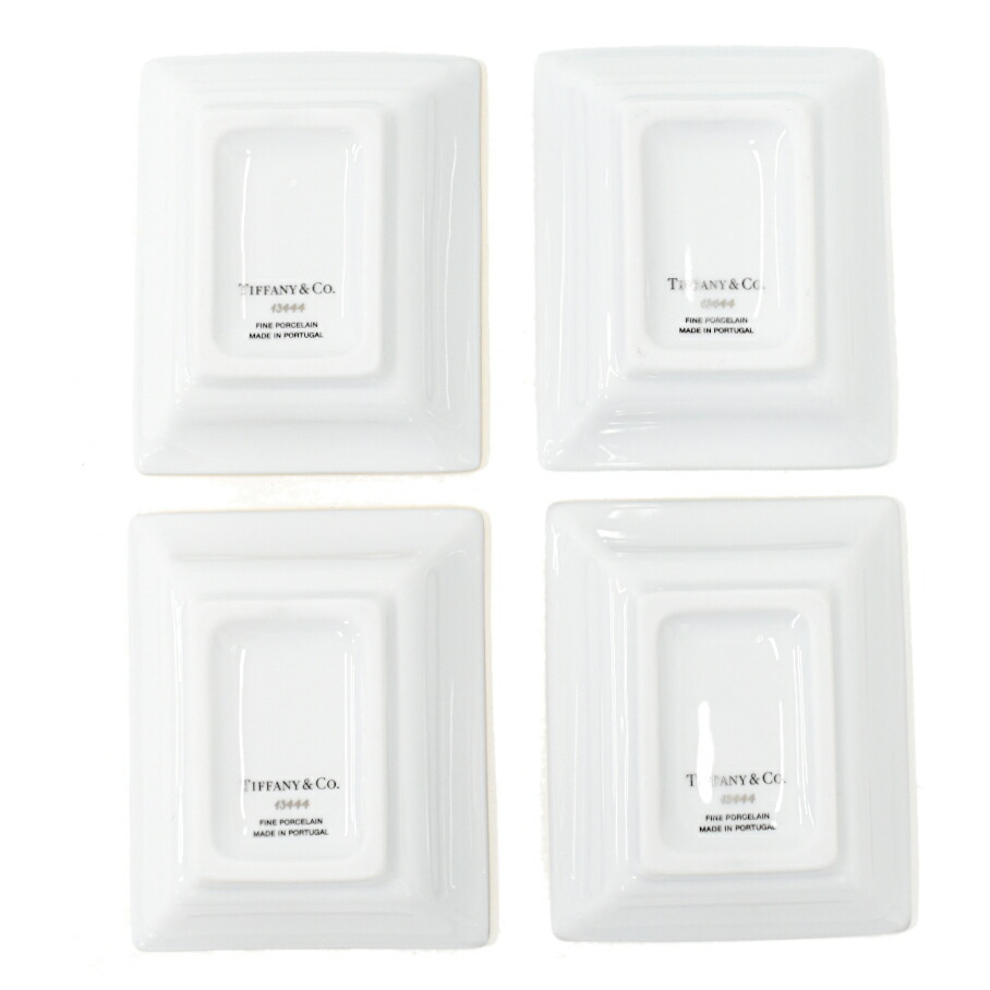楽天市場】【中古】新品同様 ティファニー 小皿セット メタリック
