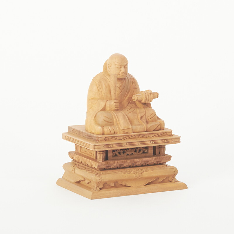 楽天市場】【日蓮宗 法華宗】白檀 仏像 日蓮聖人像 1.8寸 2寸 2.5寸 3