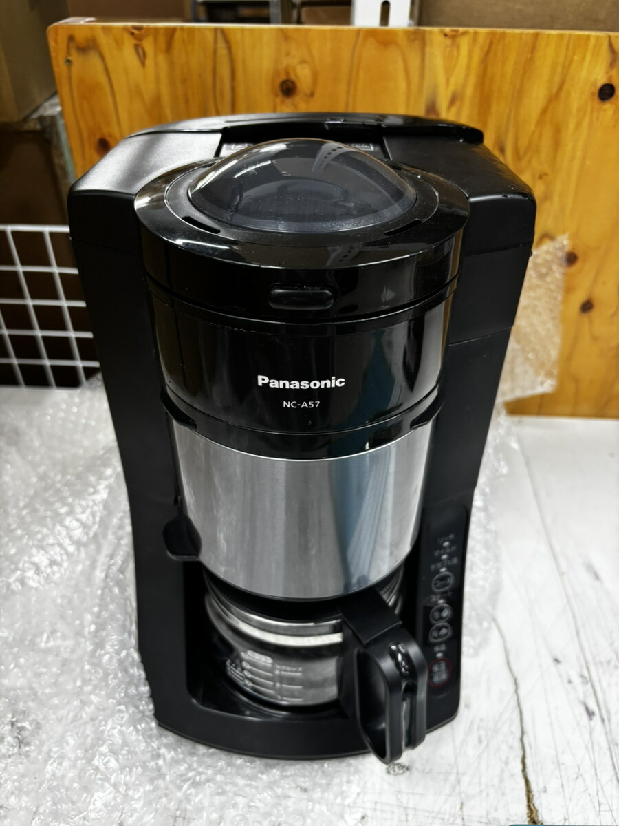 楽天市場】コーヒーメーカー パナソニック 全自動 NC-A57-Kの通販