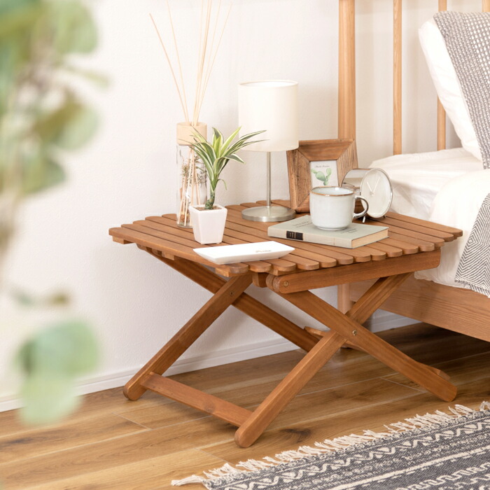 新品 未使用】東谷 エダ フォールディングテーブル おしゃれ かわいい