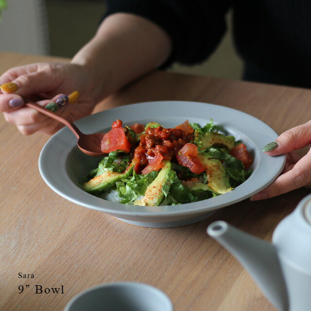 楽天市場】SAKUZAN DAYS Sara 9”ボウル(sakuzan bowl 作山窯 パスタ皿