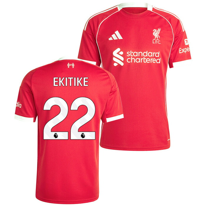 楽天市場】○リバプール 25-26 ホーム 半袖 ユニフォーム No.22