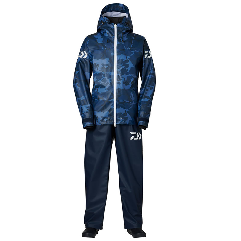 楽天市場】ダイワ PUオーシャンライトレインスーツ DR-6023 ネイビー