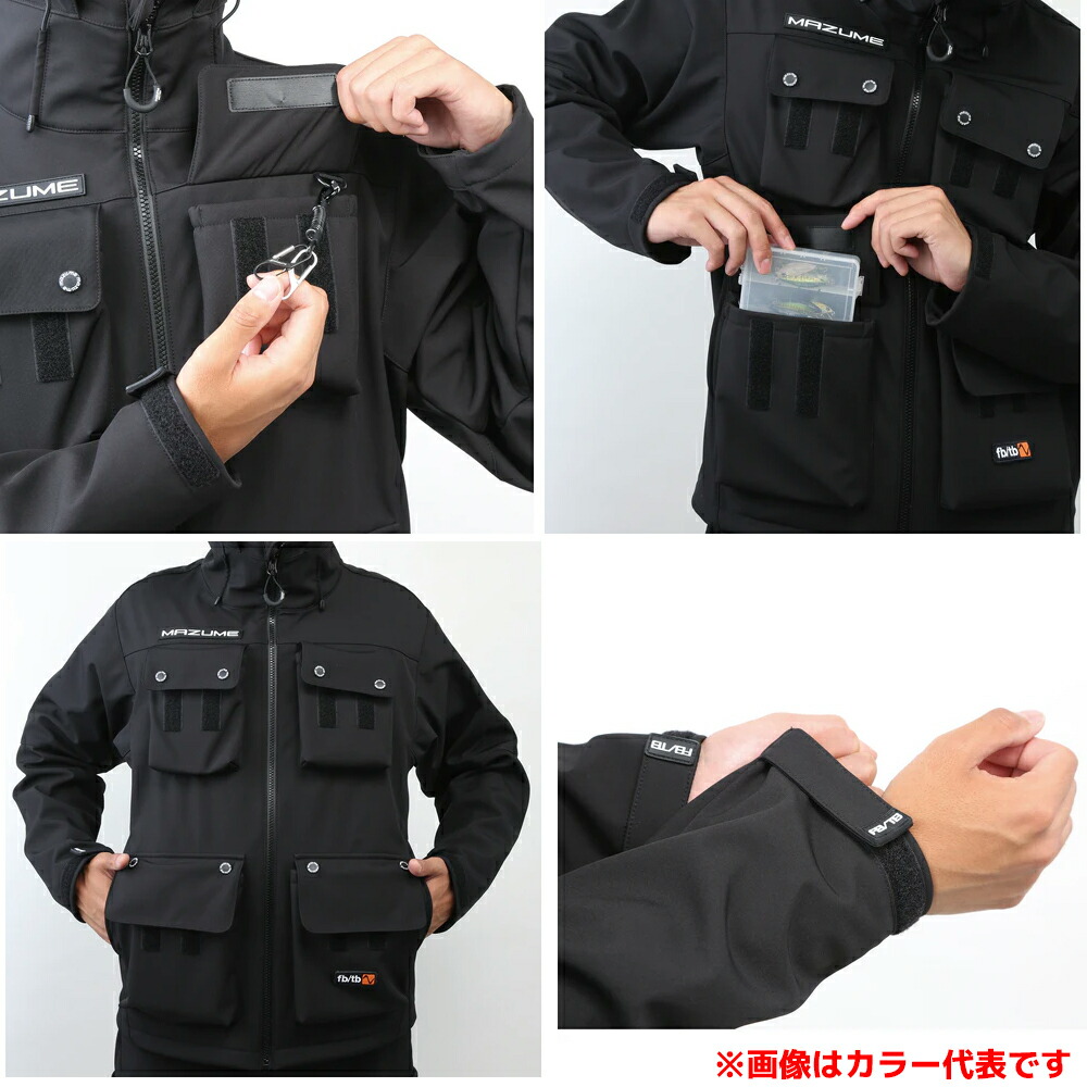 楽天市場】mazume(マズメ) mz ウインドカットMPジャケット ネイビー
