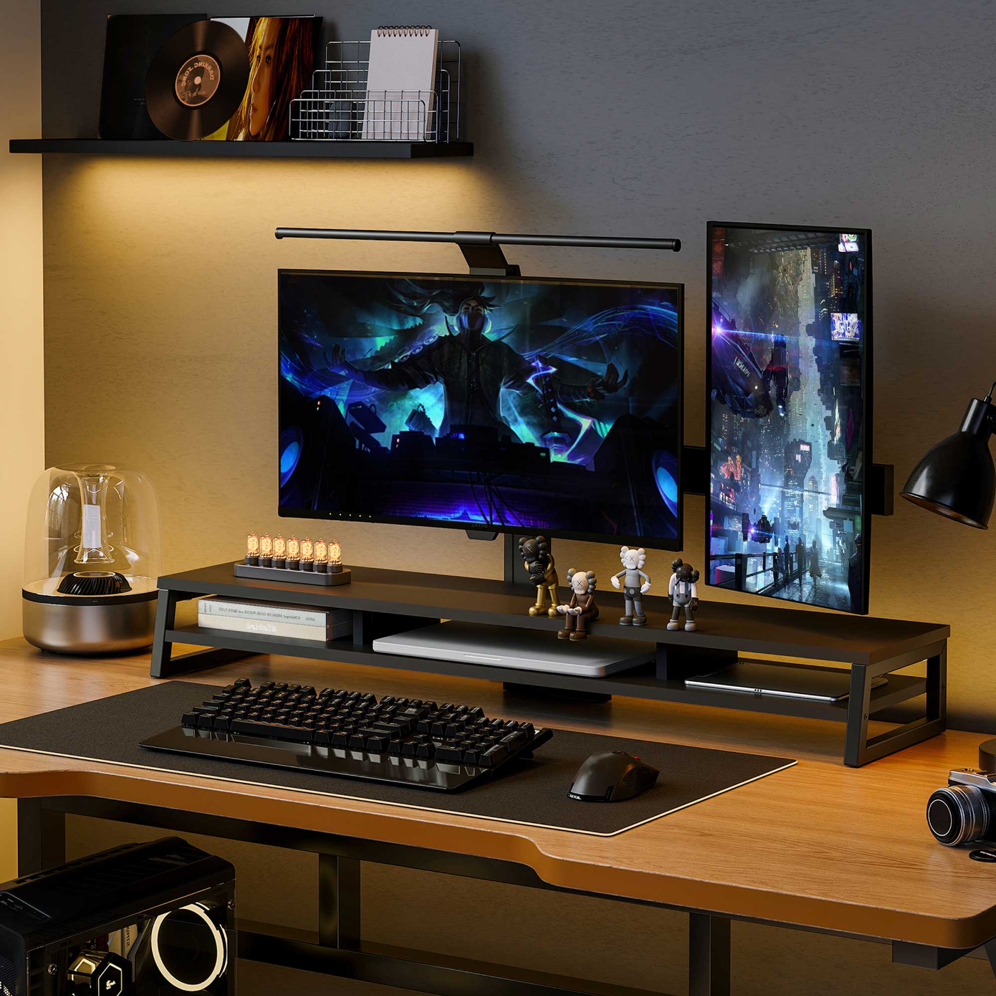 楽天市場】☆3月11日まで1500円クーポンOFF☆FENGE モニター台 卓上