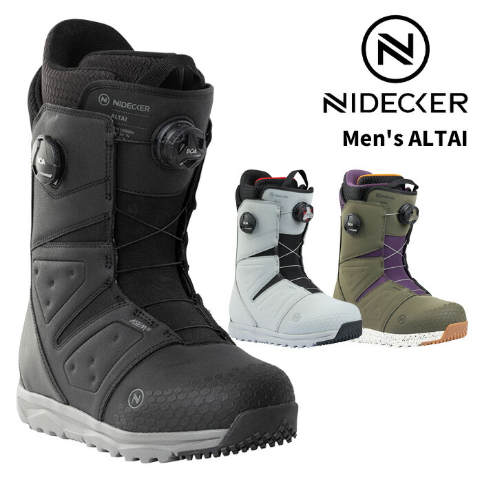 楽天市場】NIDECKER ナイデッカー スノーボード ブーツ ALTAI 24-25