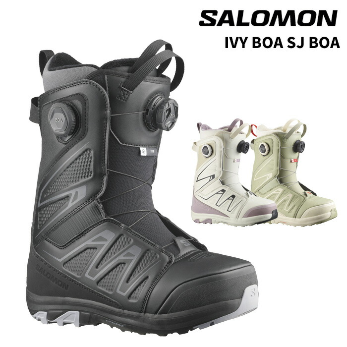 楽天市場】SALOMON サロモン スノーボード ブーツ IVY BOA SJ BOA 25