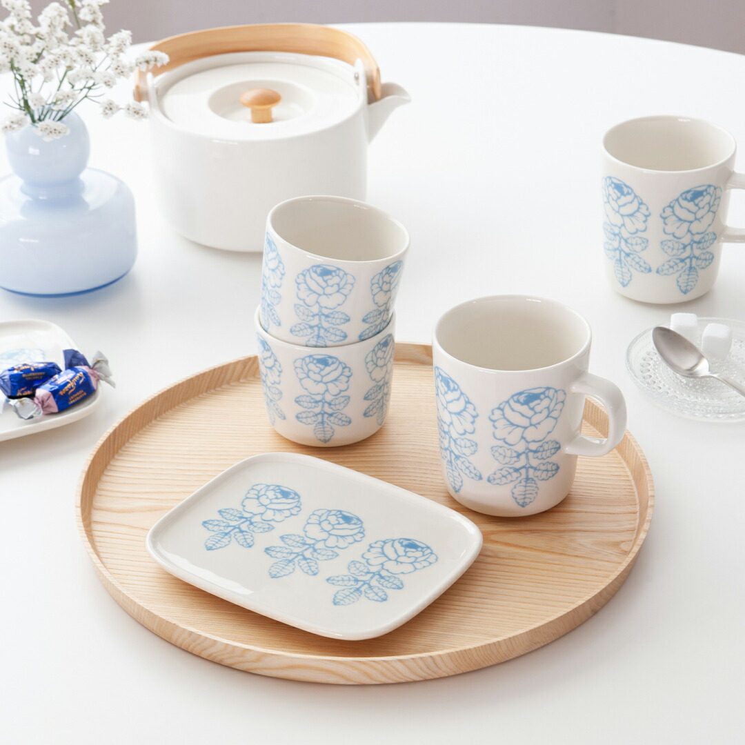 楽天市場】ヴィヒキルース スカイブルー マグ（マリメッコ／marimekko